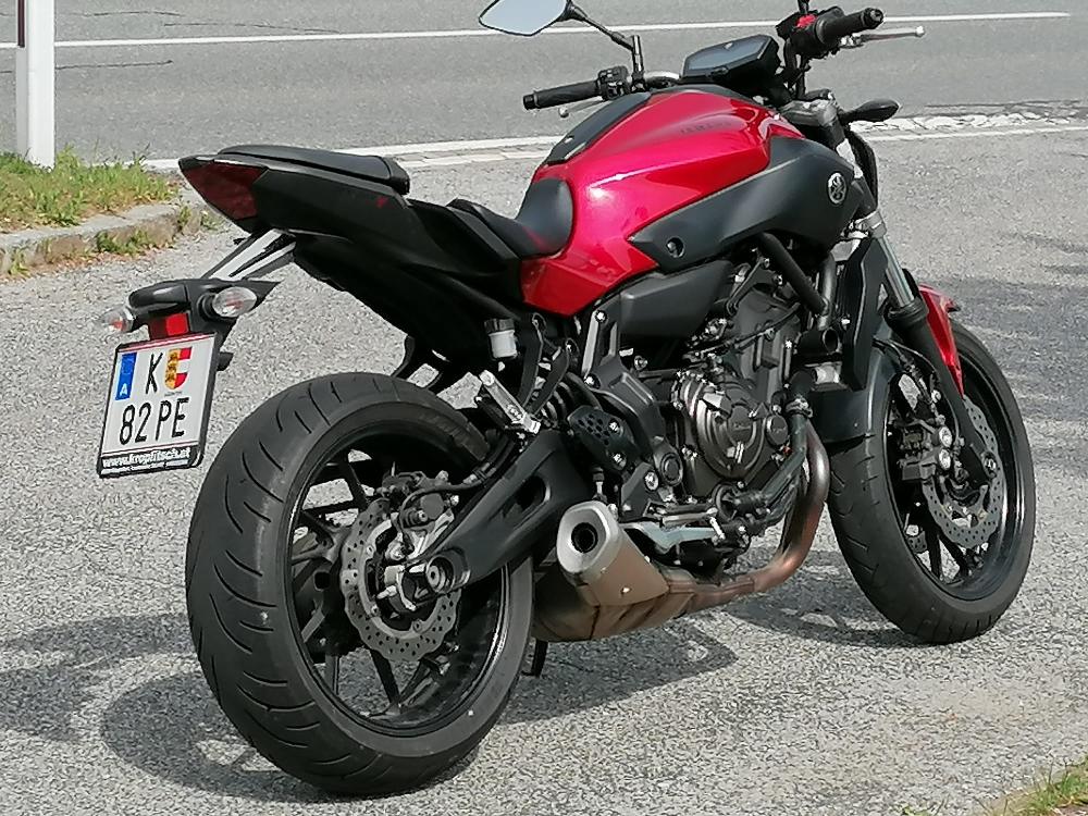 Motorrad verkaufen Yamaha MT-07 Ankauf