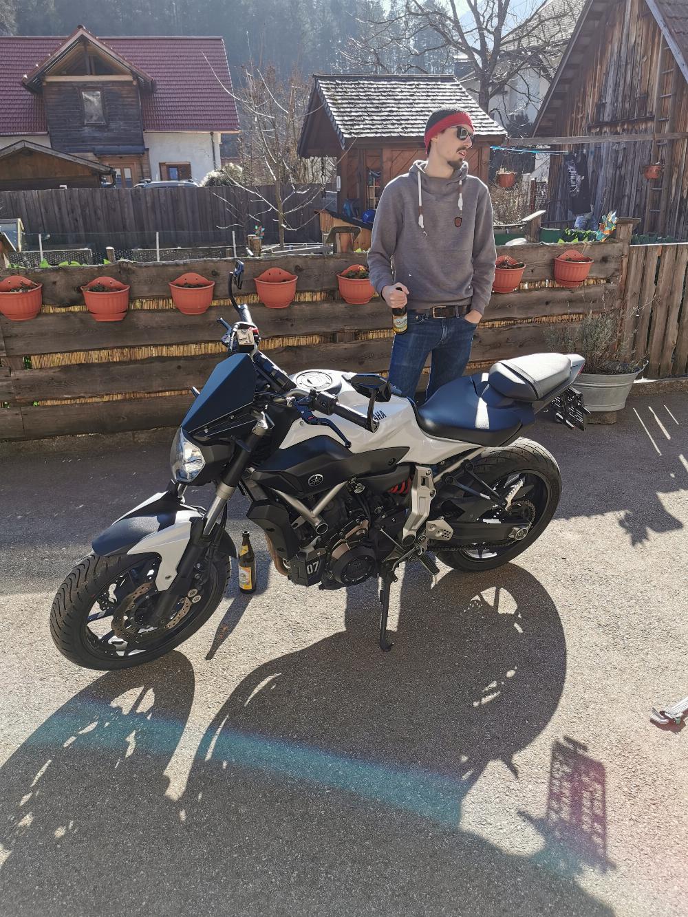 Motorrad verkaufen Yamaha MT-07 Ankauf