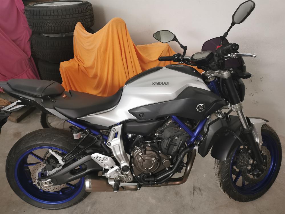 Motorrad verkaufen Yamaha MT-07 Ankauf