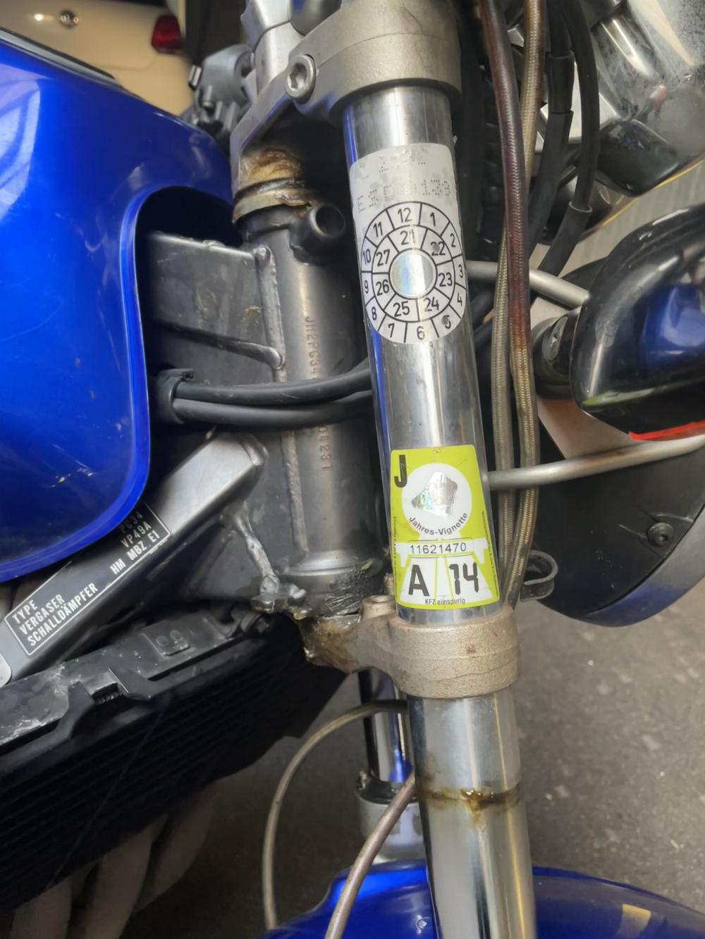 Motorrad verkaufen Honda CB600FW Ankauf