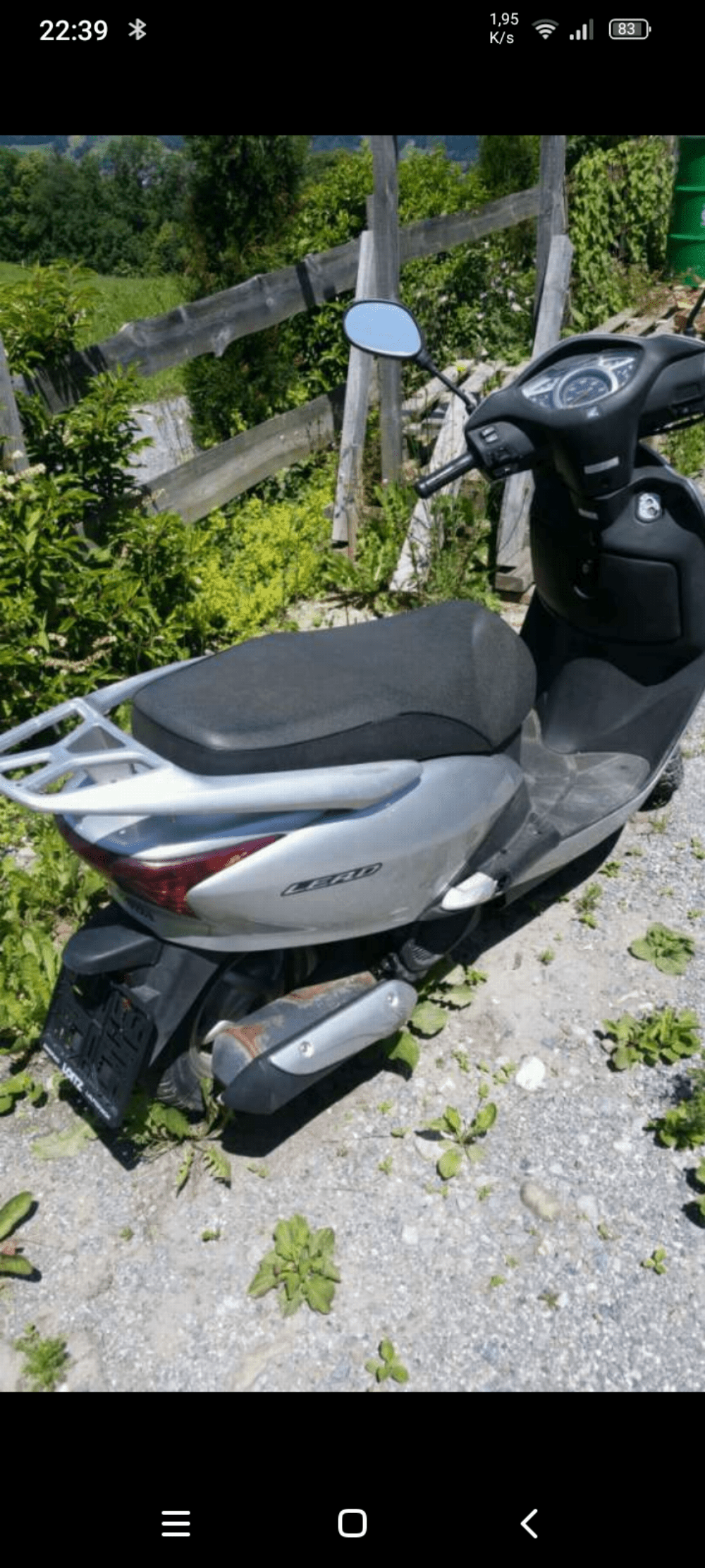 Motorrad verkaufen Honda Lead Ankauf