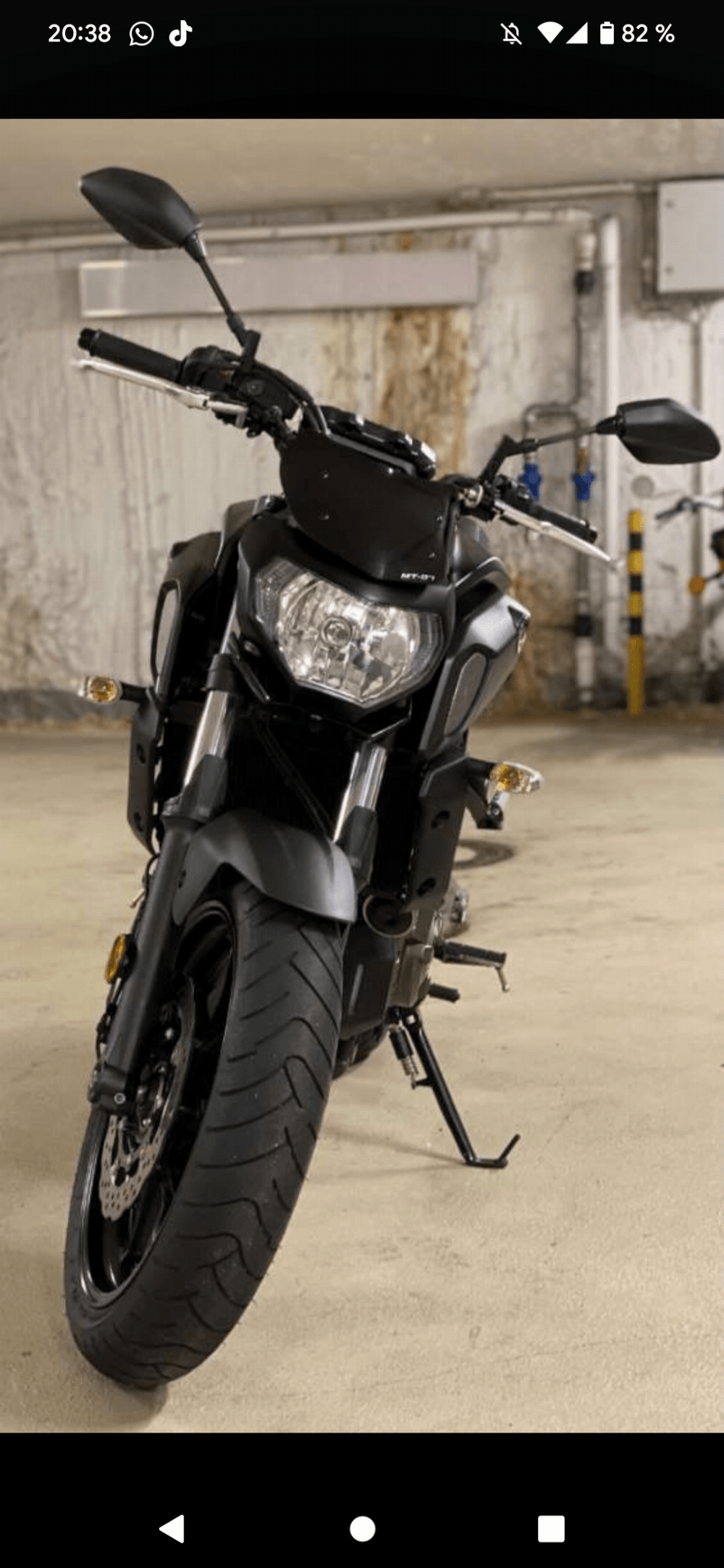 Motorrad verkaufen Yamaha MT-07 Ankauf
