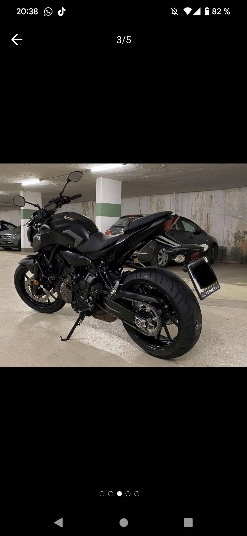 Motorrad verkaufen Yamaha MT-07 Ankauf