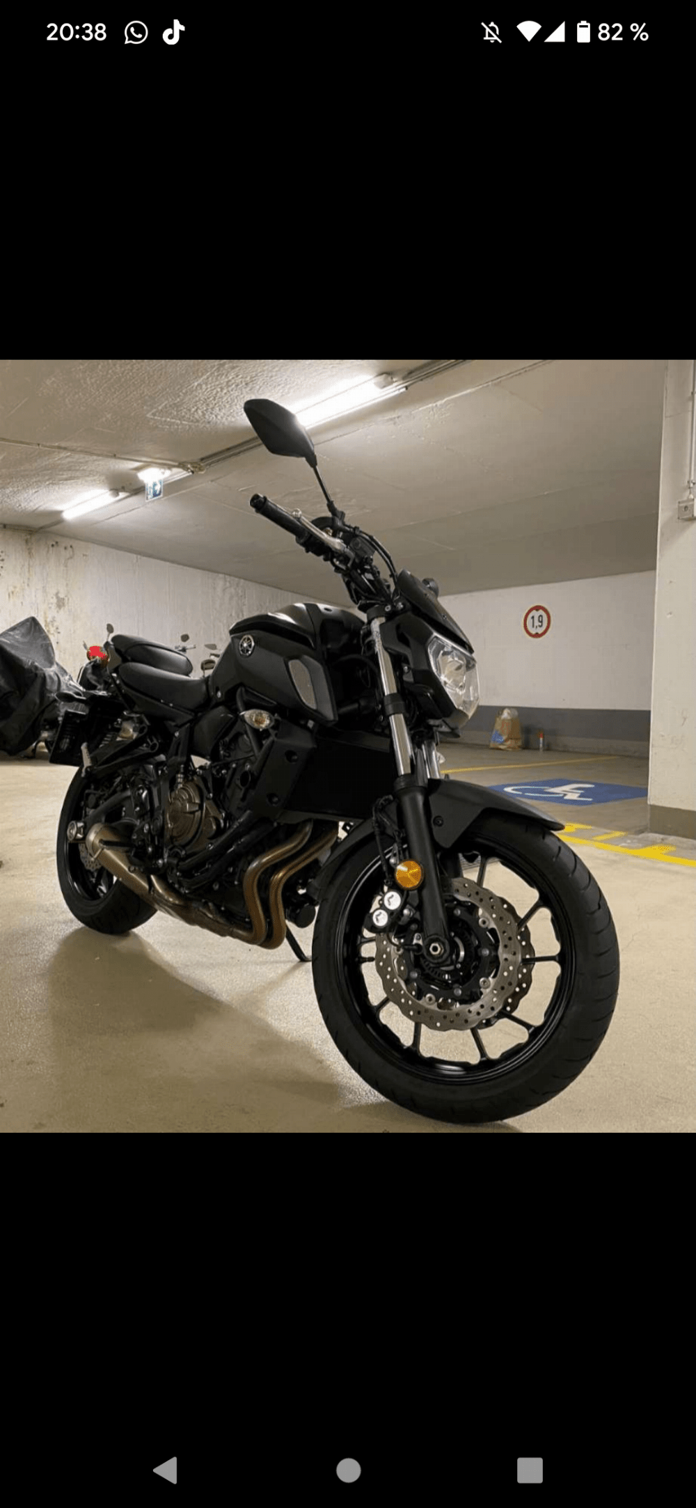 Motorrad verkaufen Yamaha MT-07 Ankauf