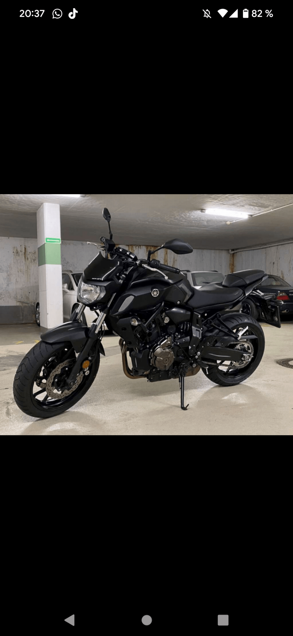 Motorrad verkaufen Yamaha MT-07 Ankauf