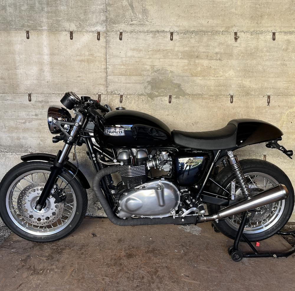 Motorrad verkaufen Triumph Thruxton Ankauf