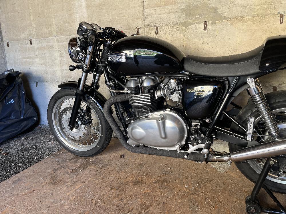Motorrad verkaufen Triumph Thruxton Ankauf
