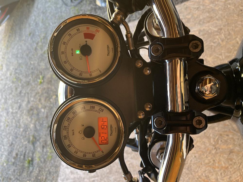 Motorrad verkaufen Triumph Thruxton Ankauf