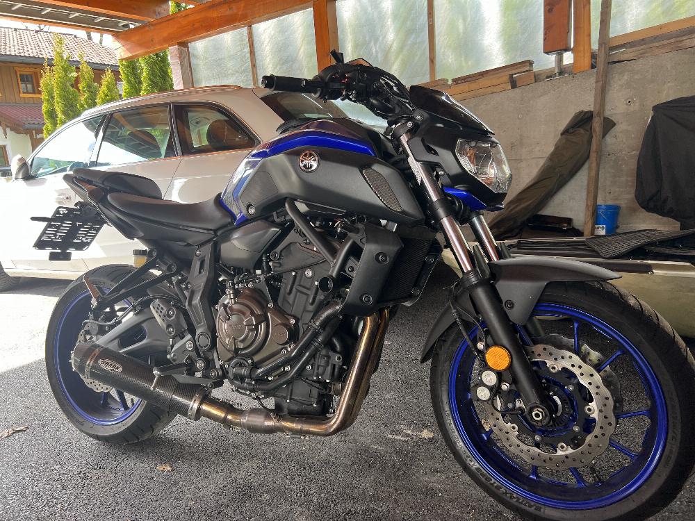 Motorrad verkaufen Yamaha MT-07 Ankauf