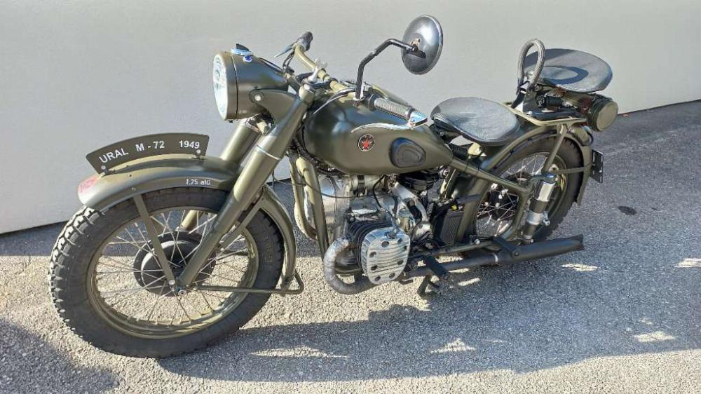 Motorrad verkaufen Ural M72 Ankauf