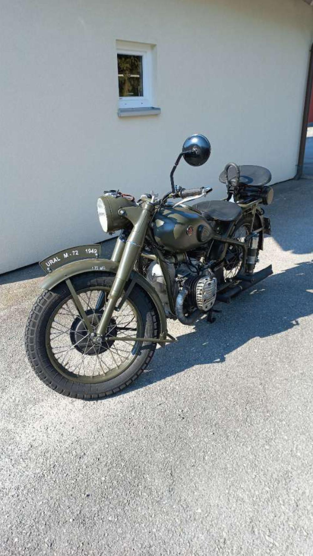 Motorrad verkaufen Ural M72 Ankauf