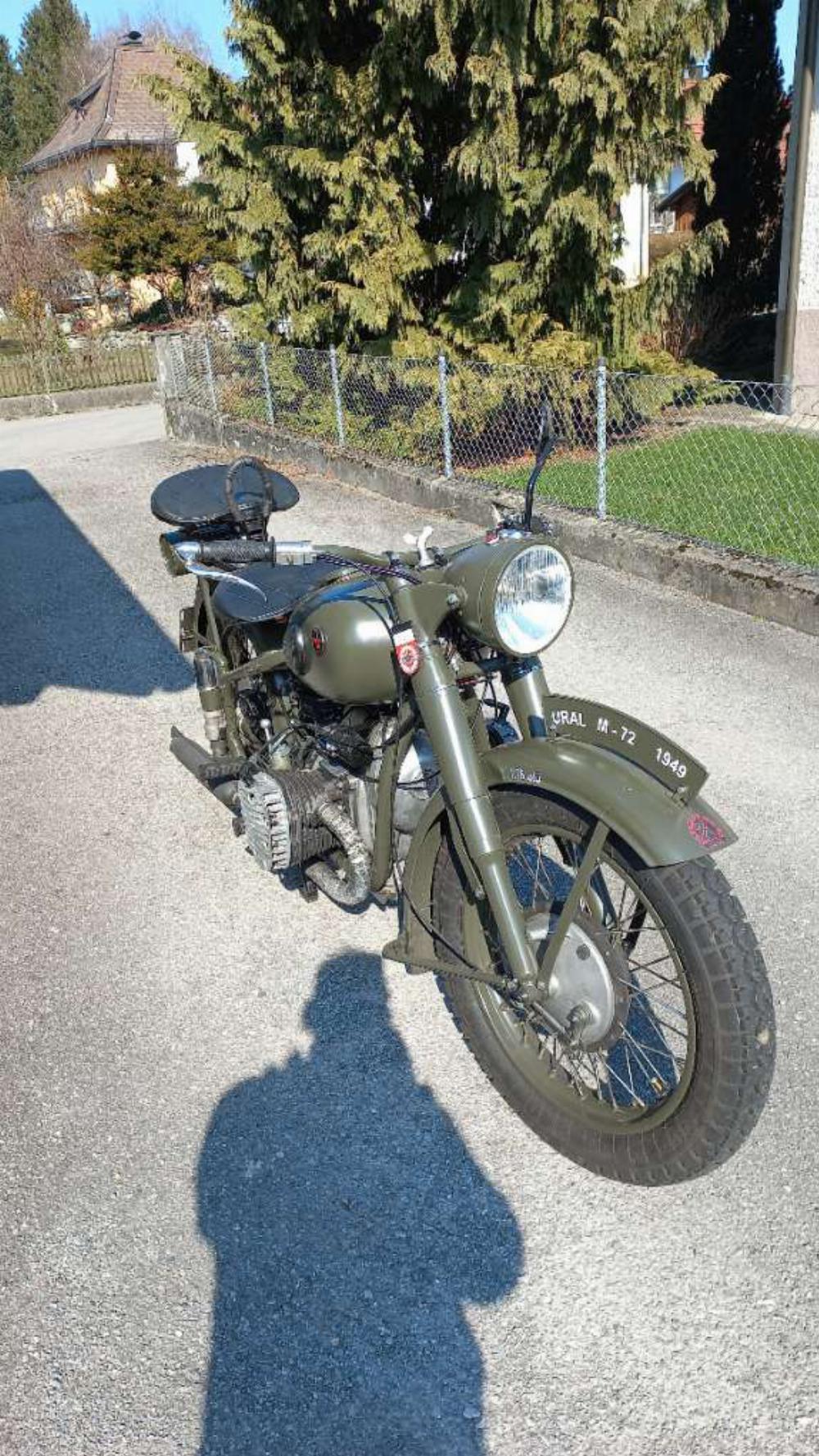 Motorrad verkaufen Ural M72 Ankauf