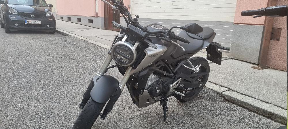 Motorrad verkaufen Honda CB125R Ankauf