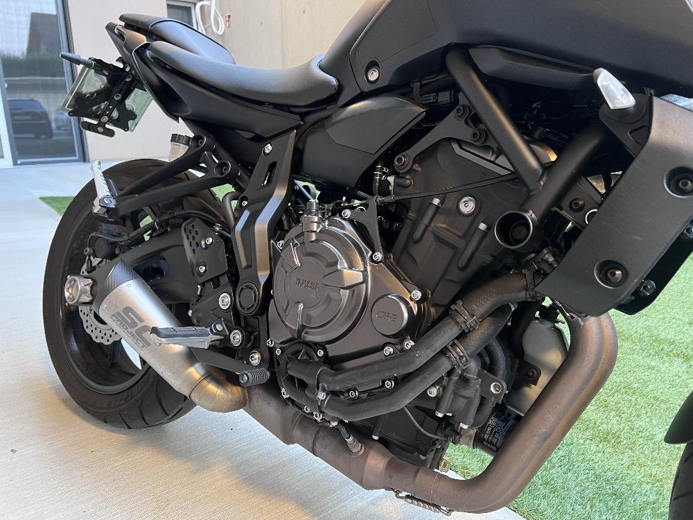 Motorrad verkaufen Yamaha MT-07 Ankauf