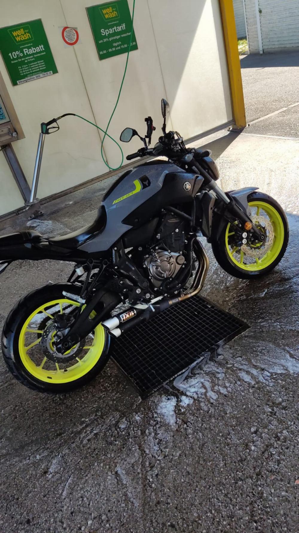 Motorrad verkaufen Yamaha MT07 Ankauf