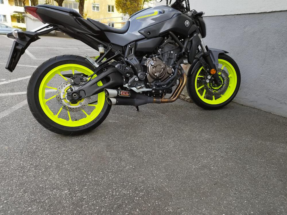 Motorrad verkaufen Yamaha MT07 Ankauf