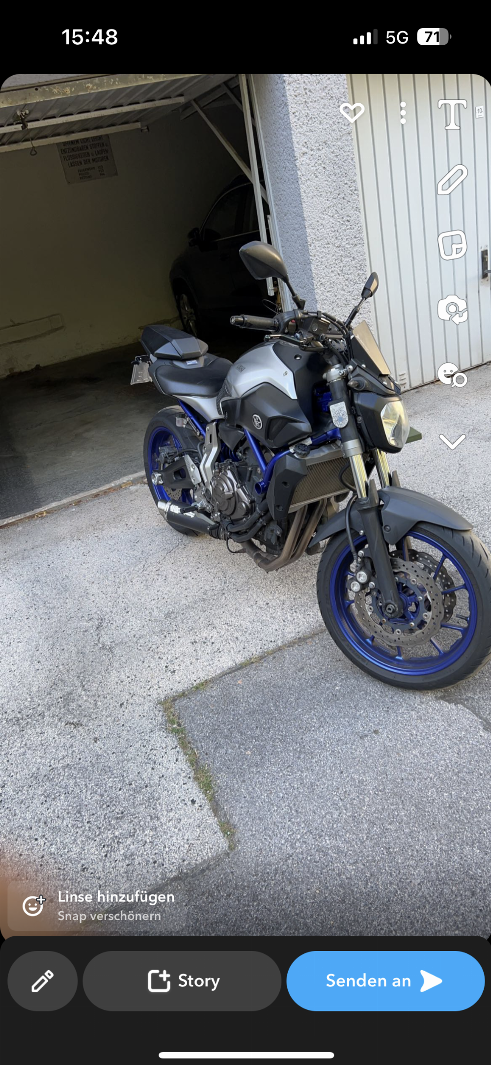 Motorrad verkaufen Yamaha MT-07 Ankauf