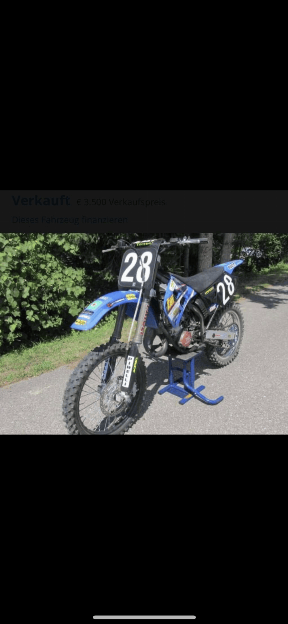 Motorrad verkaufen TM Motocross Ankauf