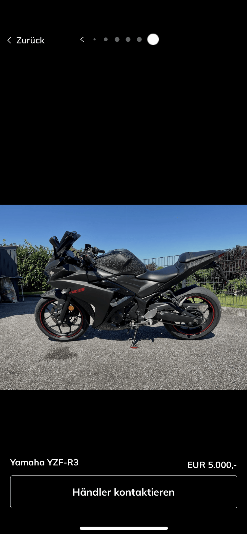 Motorrad verkaufen Yamaha YZF-R3 Ankauf