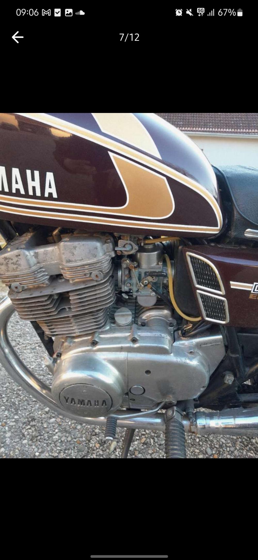 Motorrad verkaufen Yamaha Xs500 Ankauf