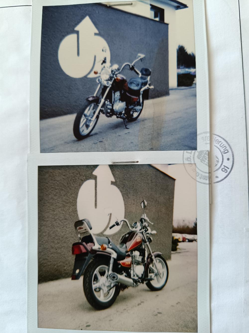 Motorrad verkaufen Hyosung Chopper Ankauf